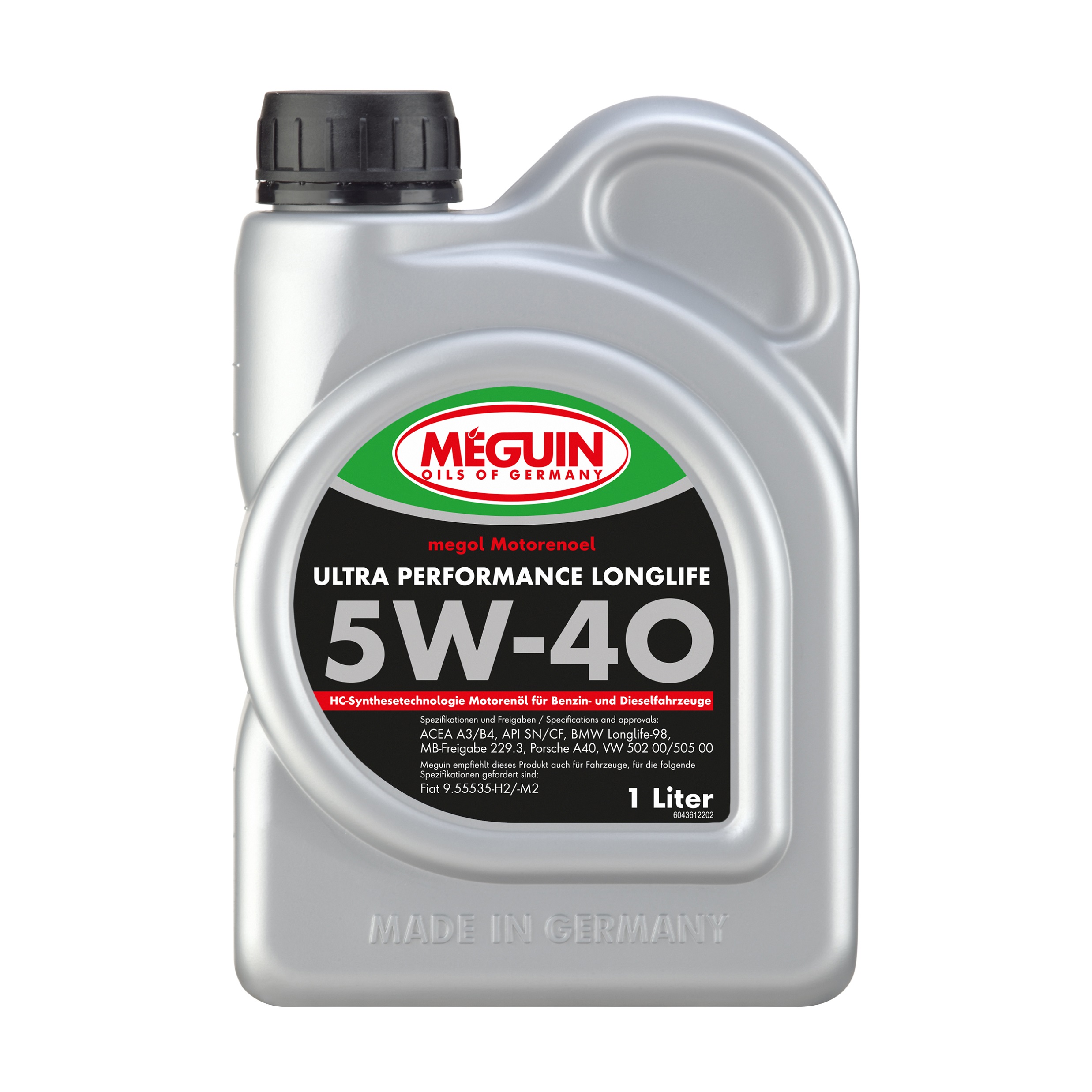 Олива моторна Meguin ULTRA PERFORMANCE LONGLIFE SAE 5W-40 1 л